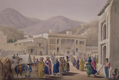 The Durbar-Khaneh of Shah Shoojah-Ool-Moolk, at Caubul, from 